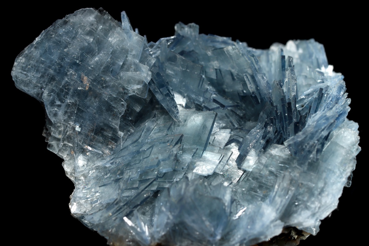 Blue Barite crystal