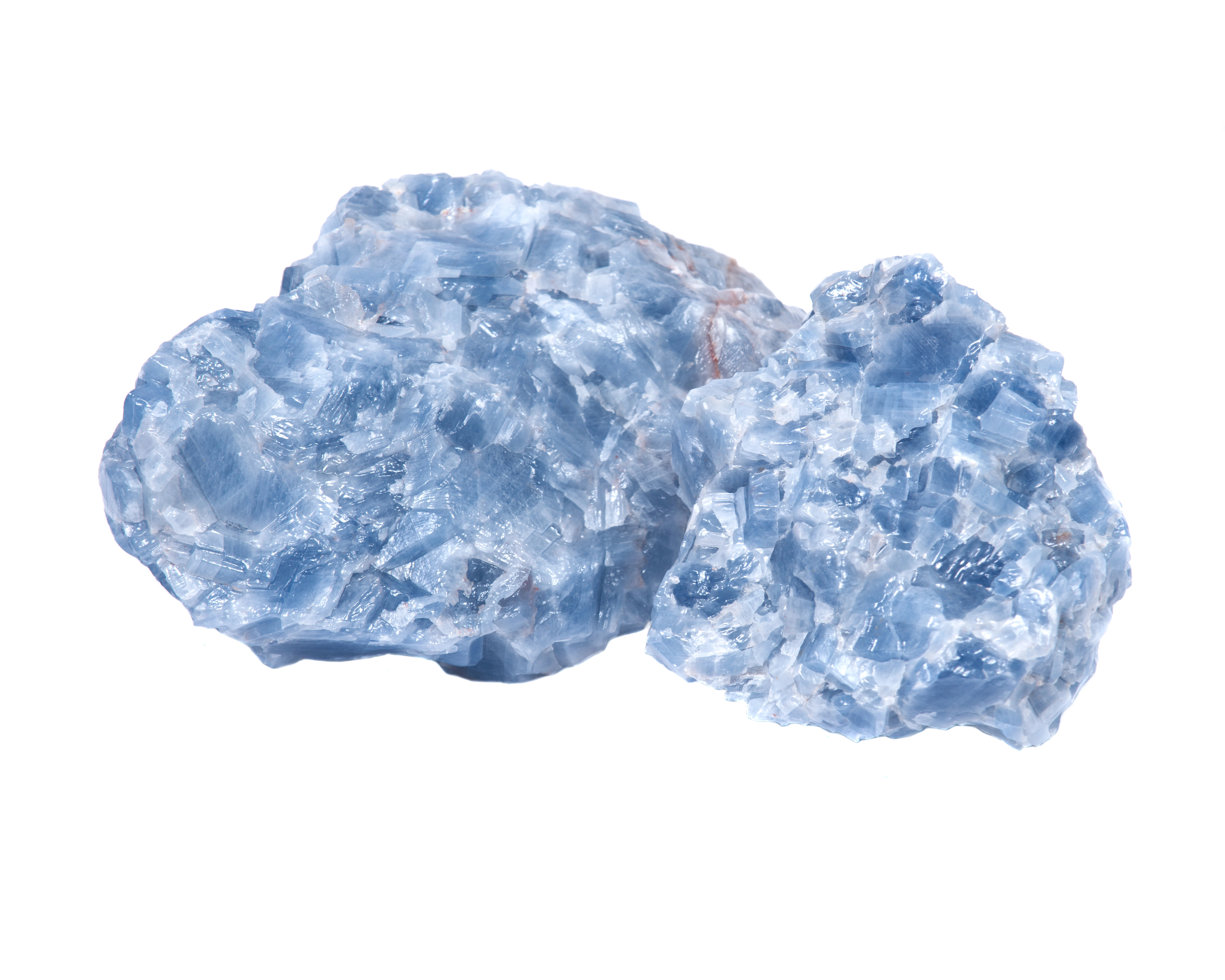 Blue Calcite crystal