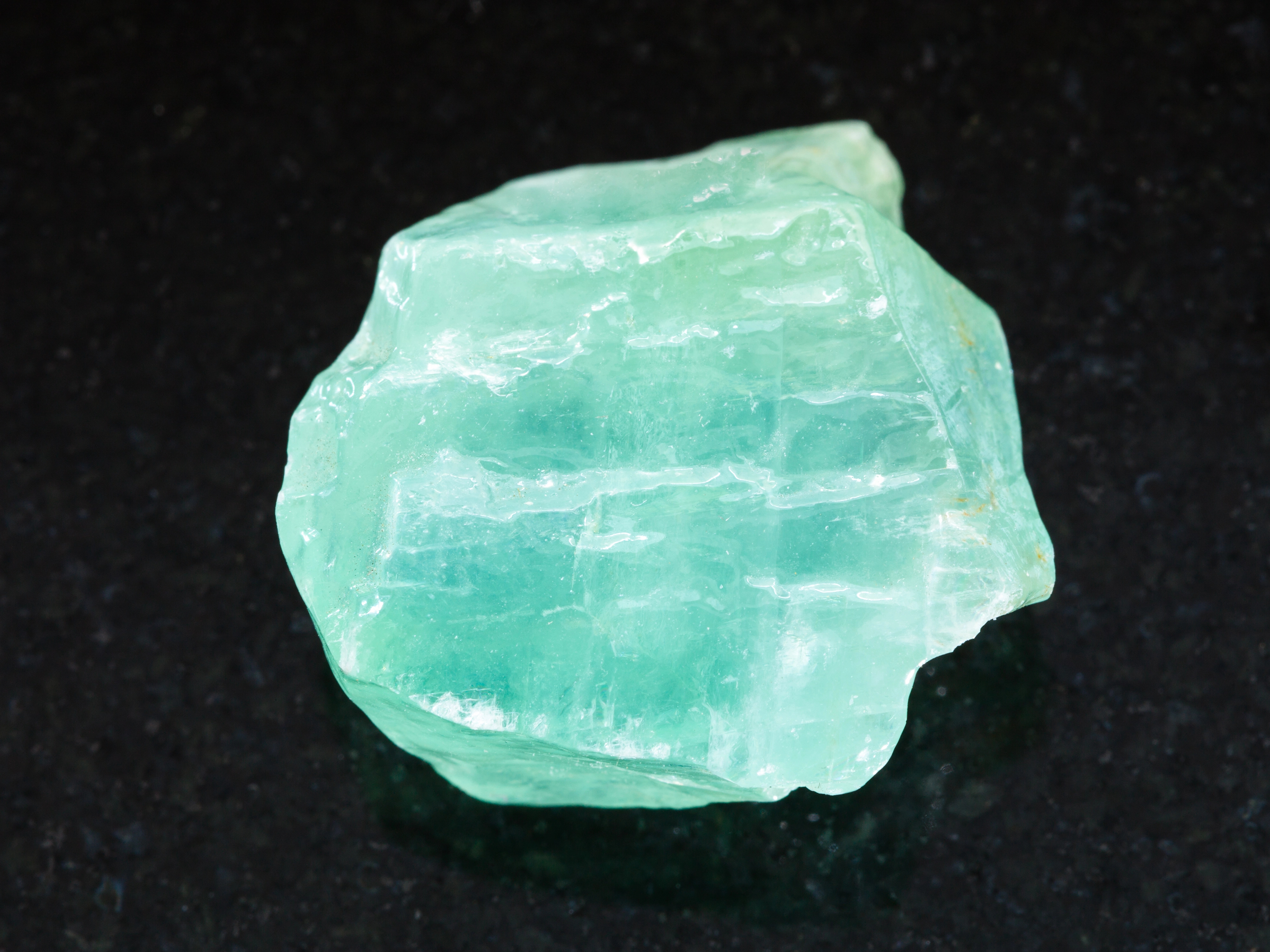 Green Calcite crystal