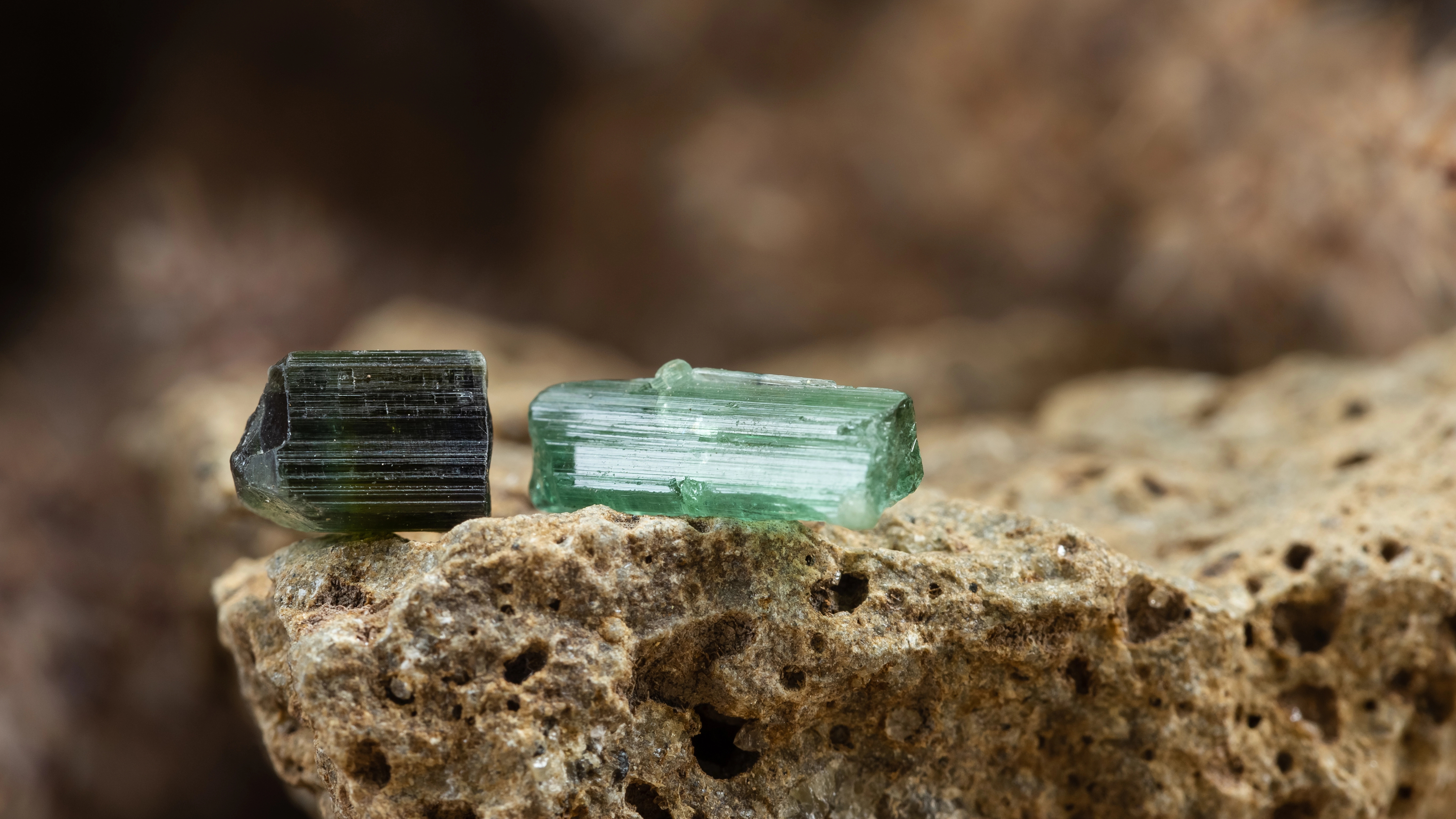 Green Tourmaline crystal