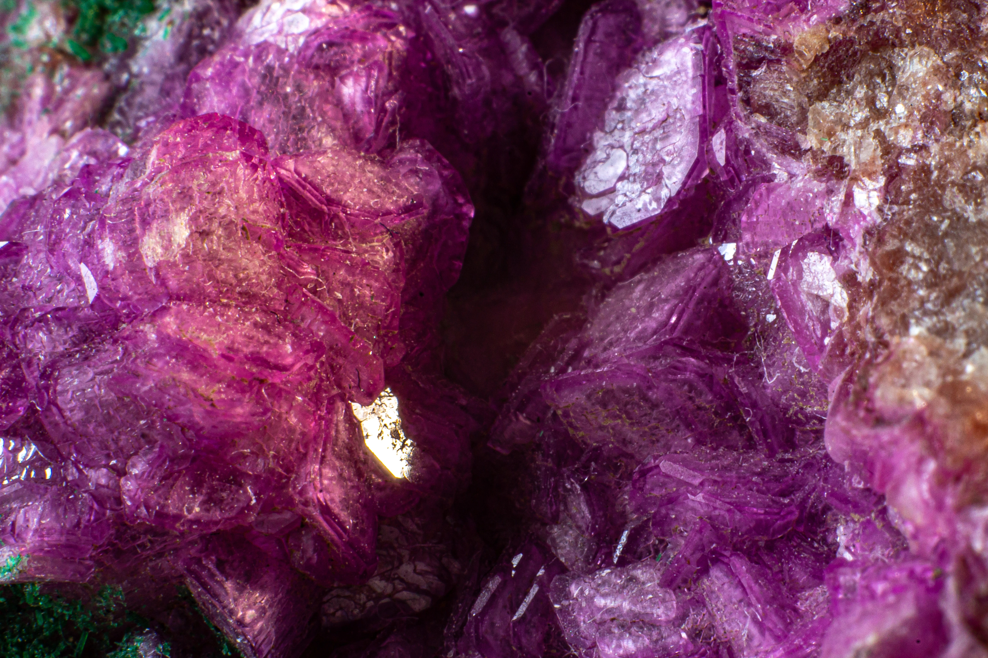 Pink Calcite crystal