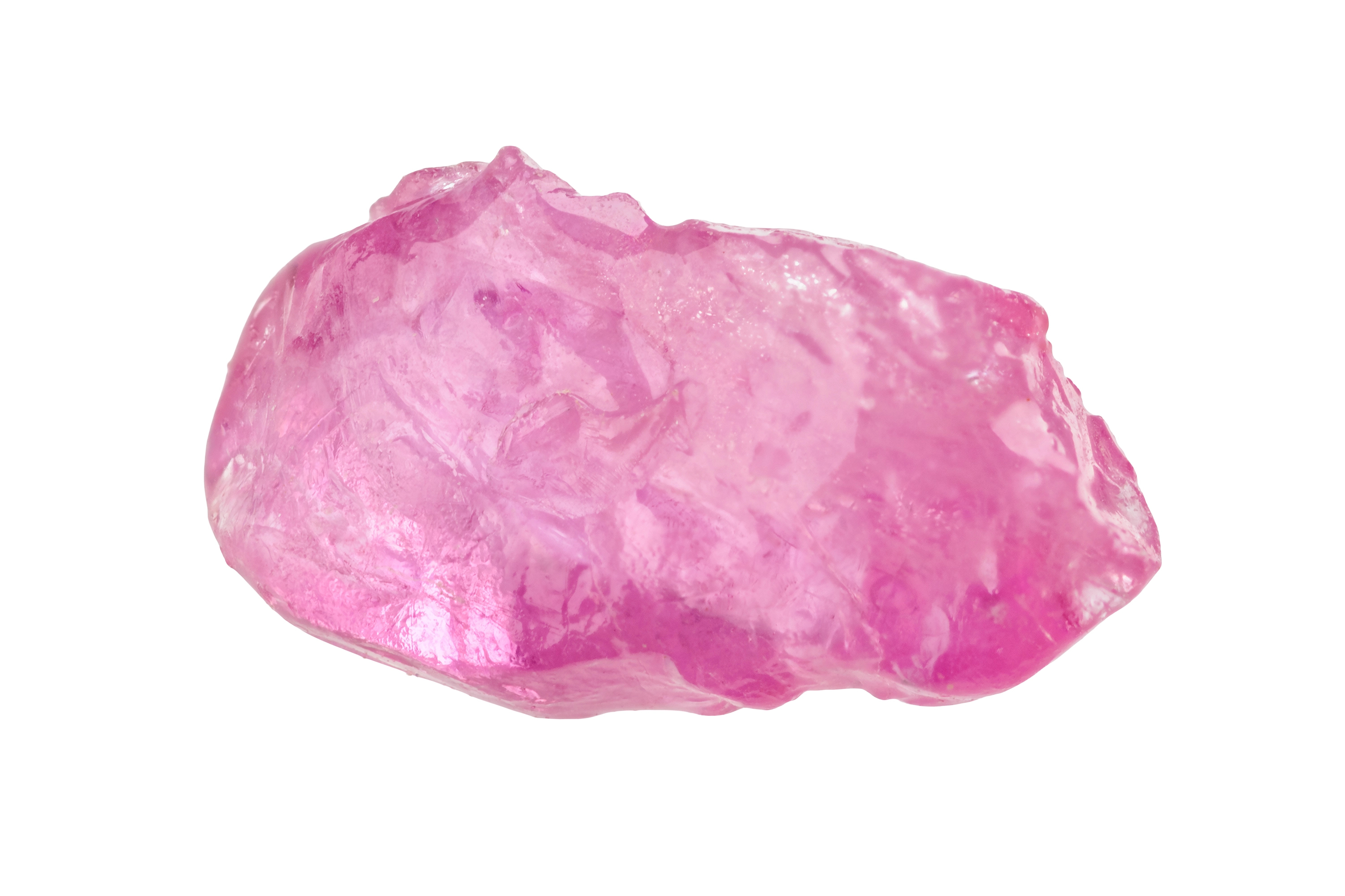 Pink Sapphire crystal