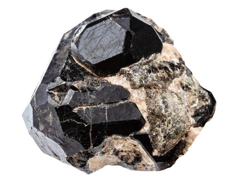Black Spinel crystal
