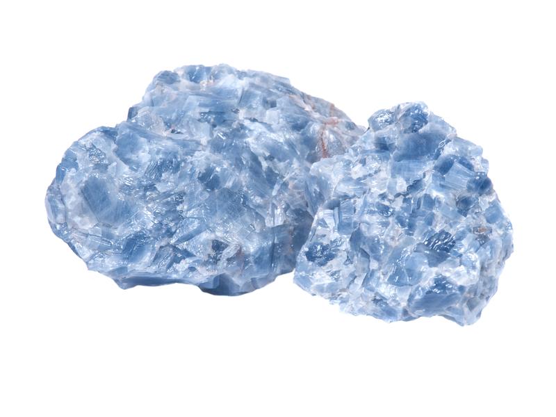 Blue Calcite crystal