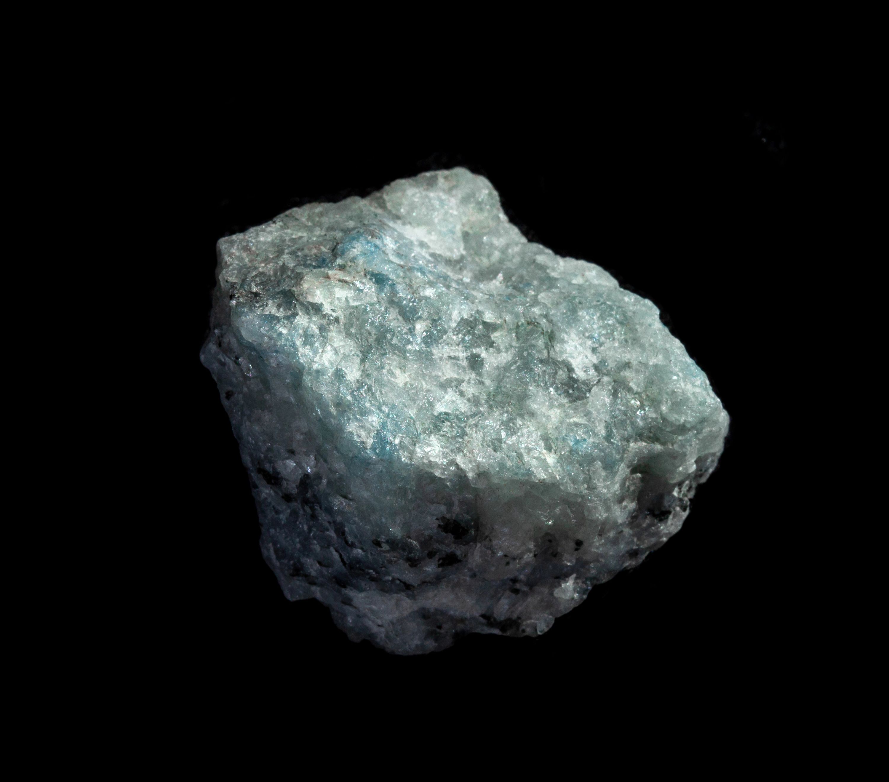 Blue Quartz crystal
