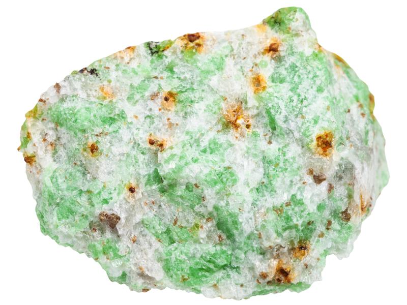 Edenite crystal
