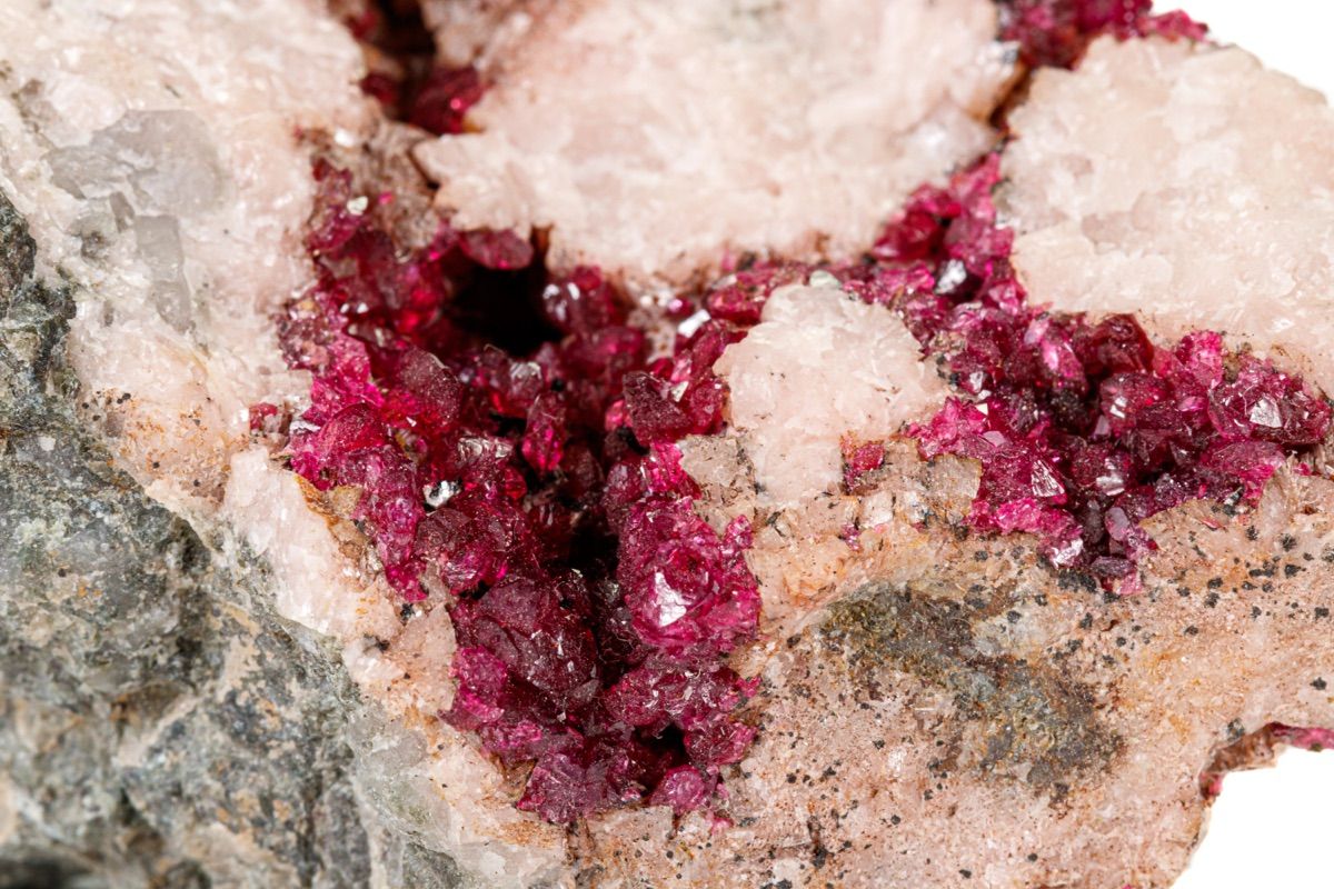 Erythrite crystal