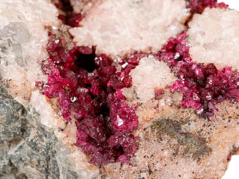 Erythrite crystal