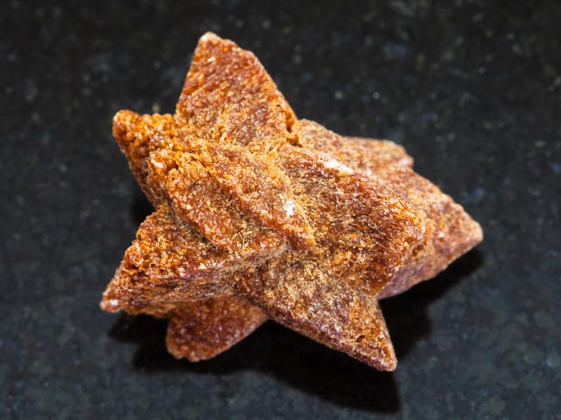 Glendonite crystal