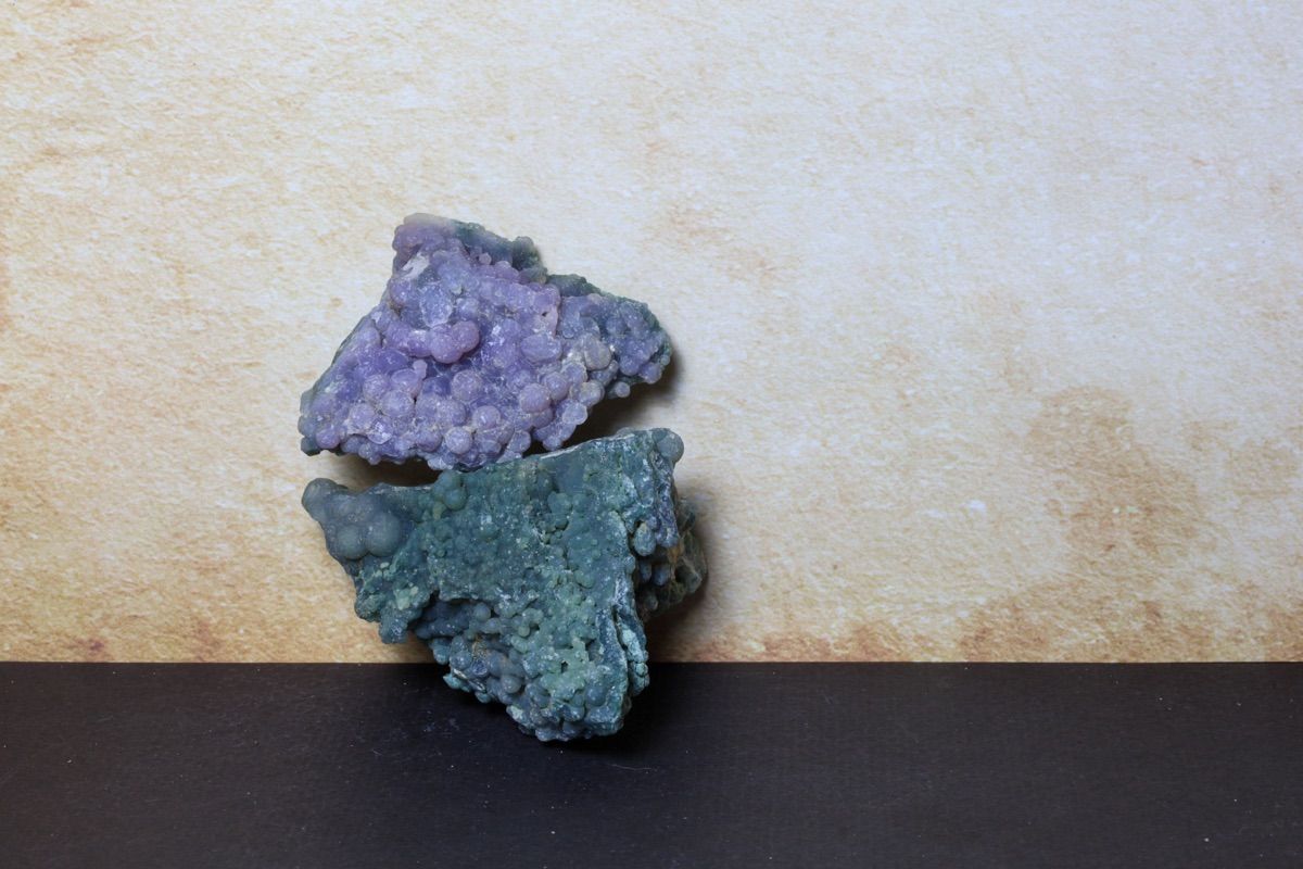 Grape Agate crystal
