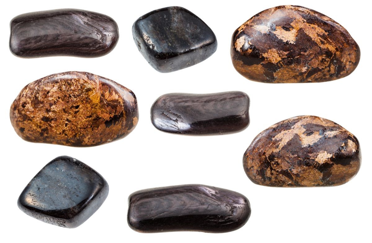 Hypersthene crystal