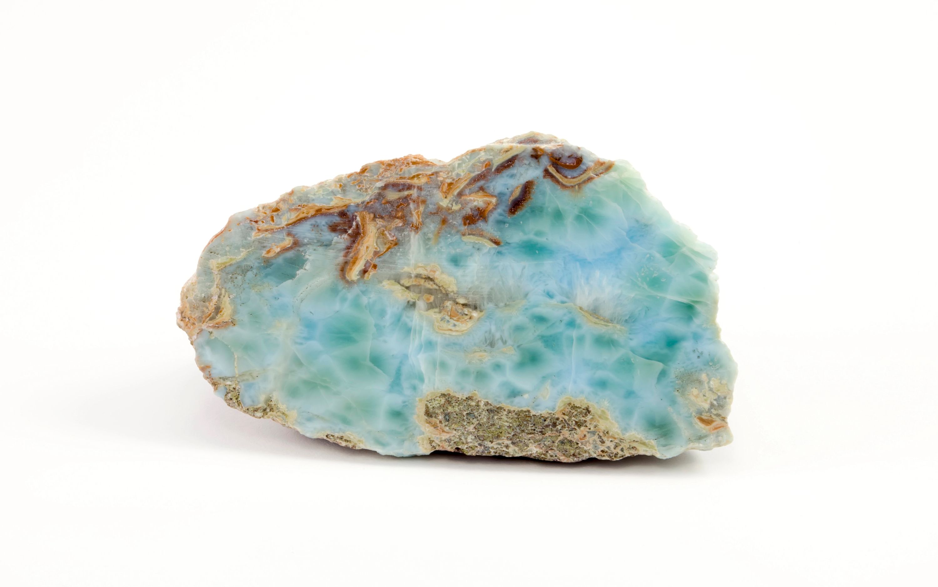 Pectolite crystal
