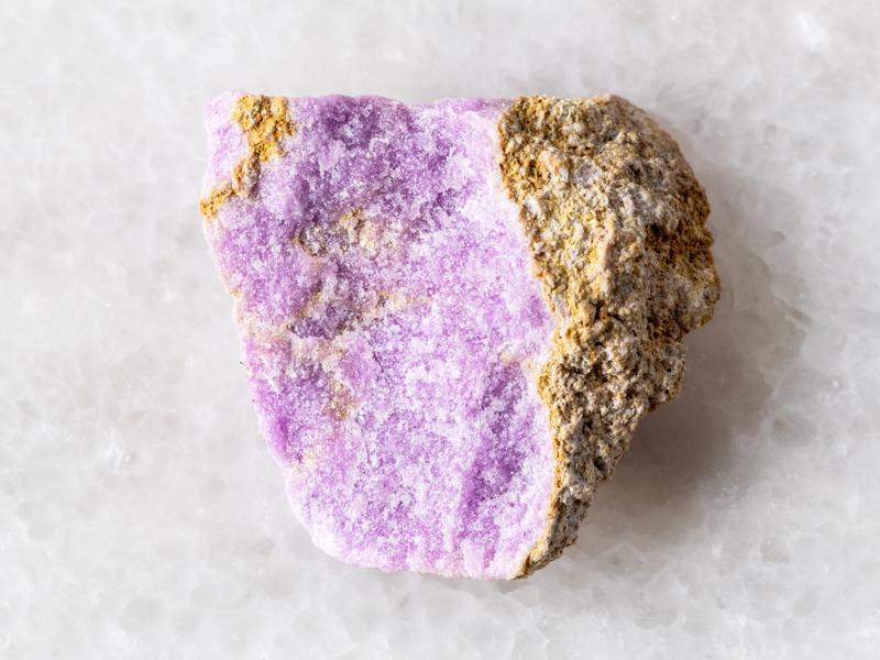 Phosphosiderite crystal