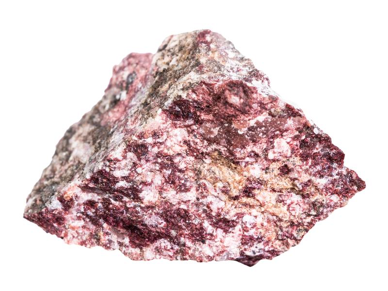 Piemontite crystal