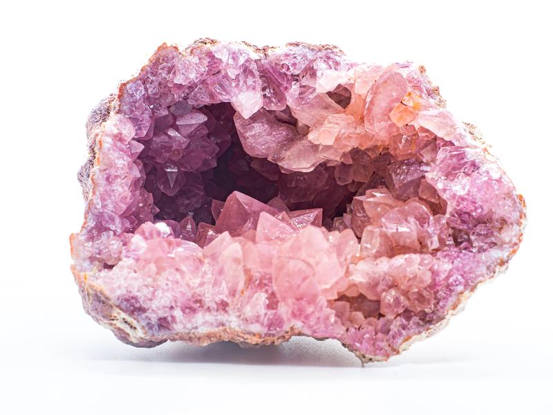 Pink Amethyst crystal