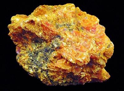 Realgar crystal