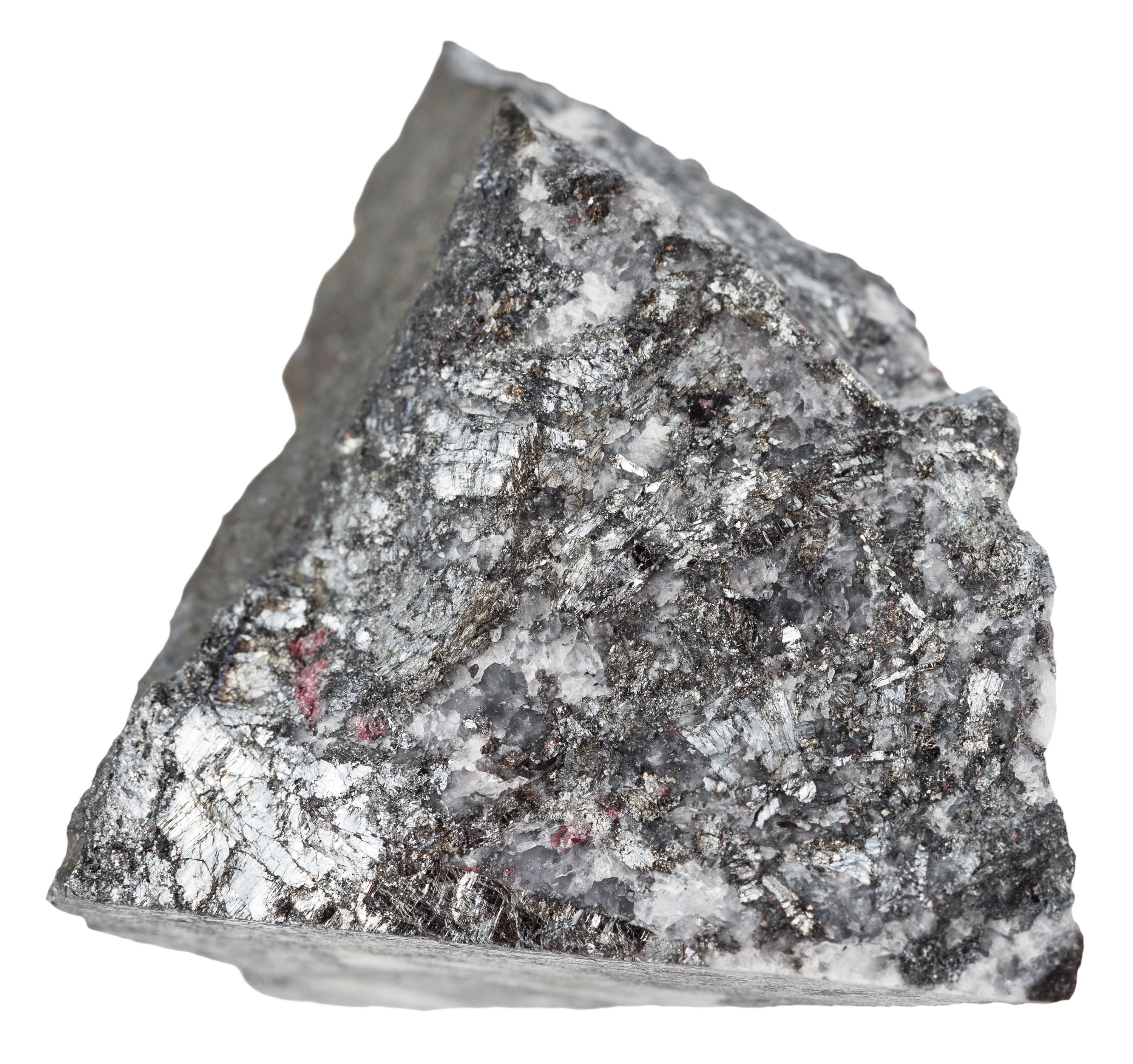 Stibnite crystal