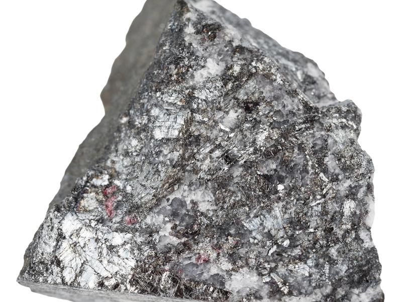 Stibnite crystal
