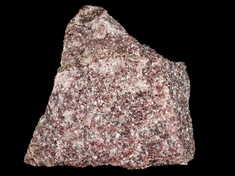 Thulite crystal